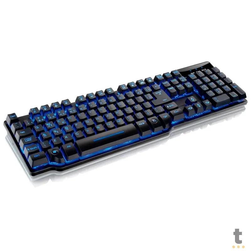 Teclado Gamer Semi Mecanico Warrior Razmig Tc196