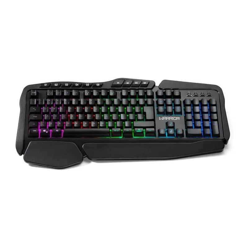 Teclado Gamer Warrior Clancy Rgb Macro - TC241