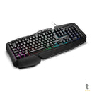 Teclado Gamer Warrior Clancy Rgb Macro - TC241