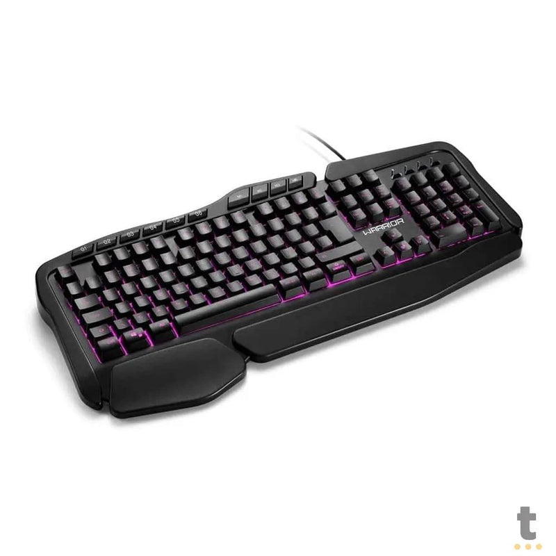 Teclado Gamer Warrior Clancy Rgb Macro - TC241
