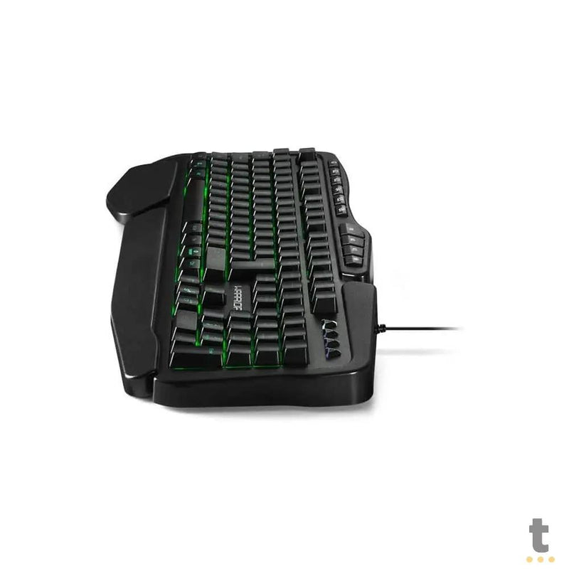 Teclado Gamer Warrior Clancy Rgb Macro - TC241