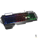 Teclado Gamer Warrior Zuberi Semi Mecânico Tc210