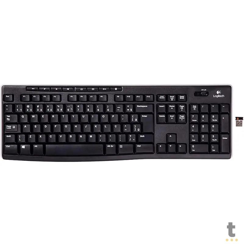 Teclado Sem Fio Multimidia Logitech K270 920-004427