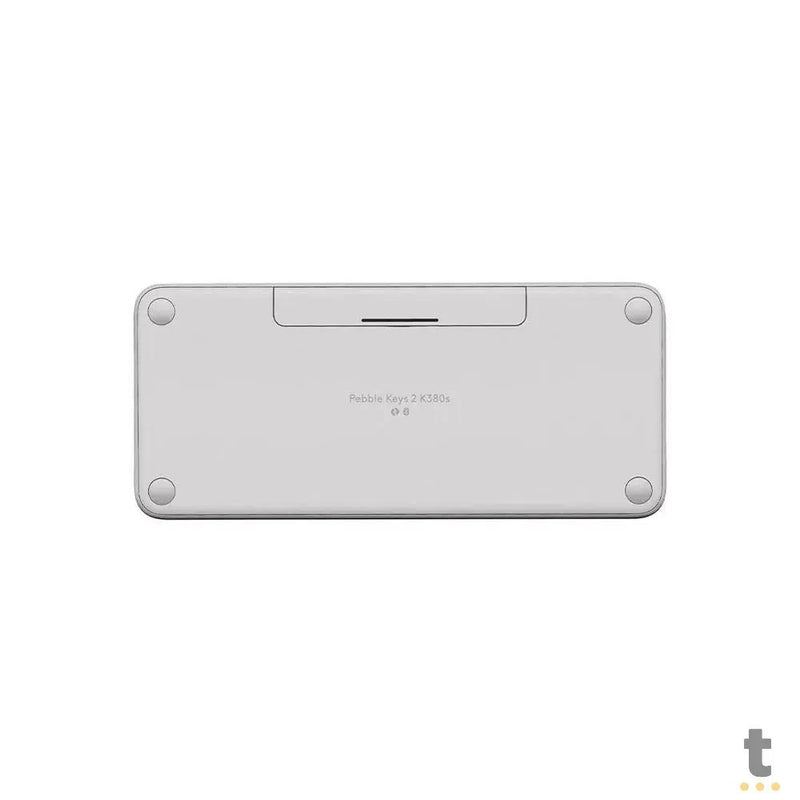 Teclado Sem Fio Multimidia Logitech K380s Bluetooth Branco 920-011790