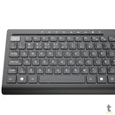 Teclado Sem Fio PCYes Soft Preto / Cinza - PTOSFWAB