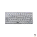Teclado Sem Fio aGold Conexão BT Branco - TCD-05