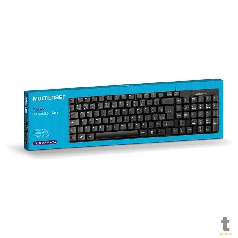 Teclado Usb Multi Preto - TC193
