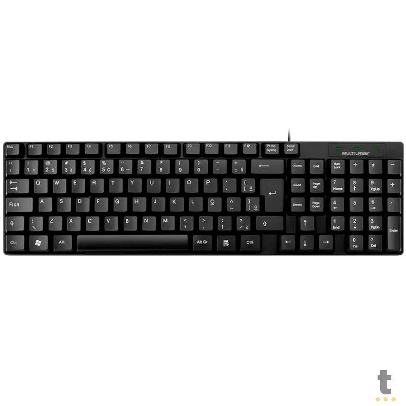 Teclado Usb Multilaser Tc193 Slim