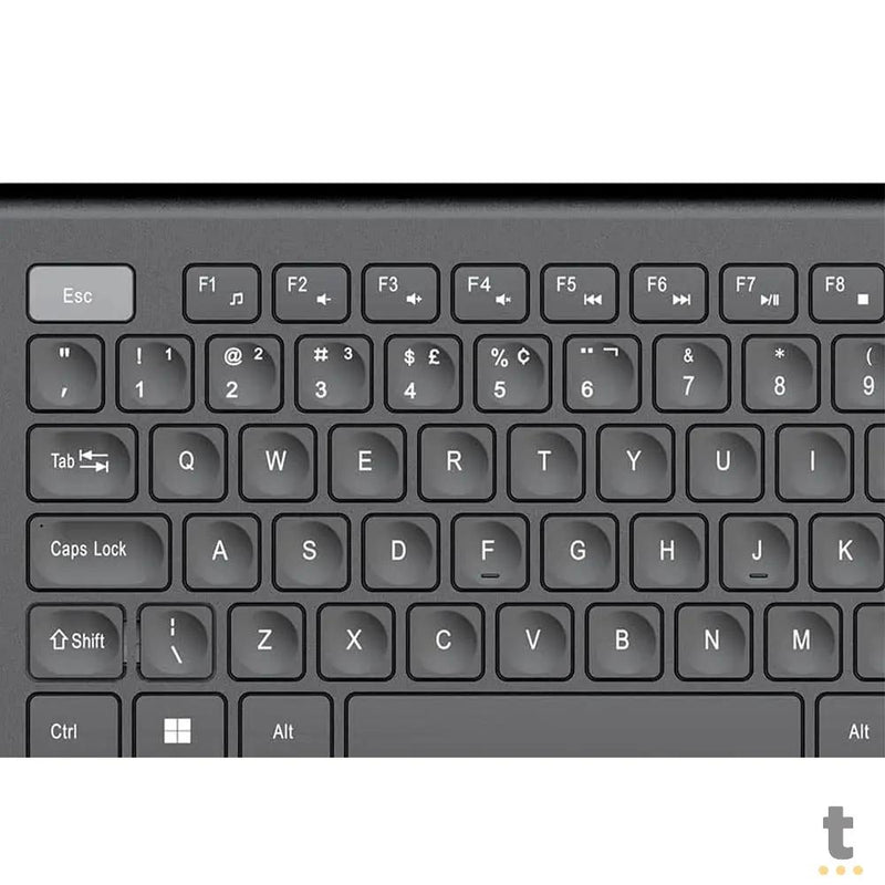Teclado Usb PCYes Soft Preto / Cinza - Ptosf2Ab