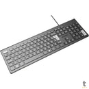 Teclado Usb PCYes Soft Preto / Cinza - Ptosf2Ab