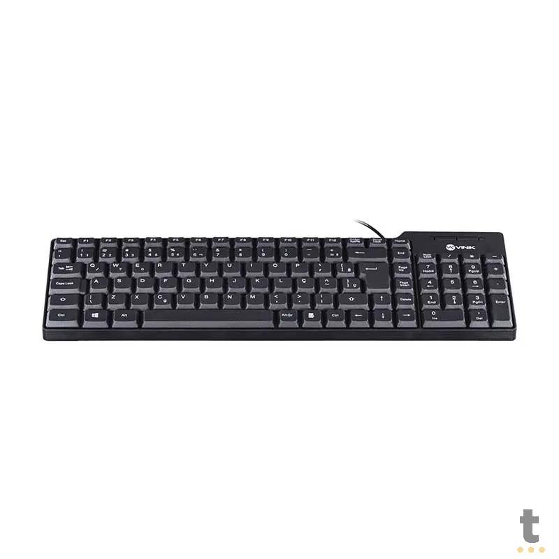 Teclado Usb Vinik Dynamic Abnt2 Preto - DT150