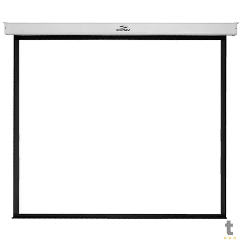 Tela De Projecao Eletrica 120 Pols Sumay Tevs120 4:3un (2.34 X 1.75m)