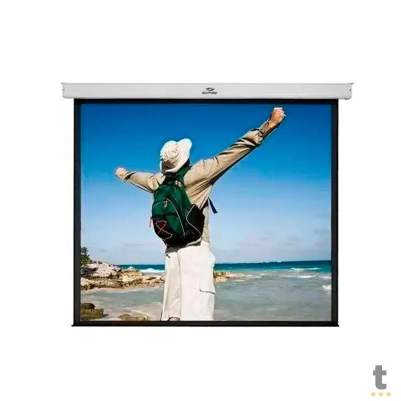 Tela De Projecao Retratil 100 Pols Sumay Trvs100 4:3un (2.03  X 1.52m)