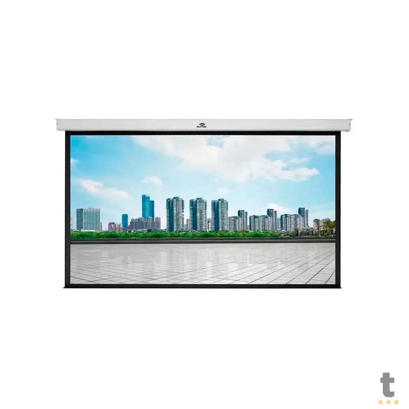 Tela De Projeção Retratil 84 Pols Sumay Trcs84 16:9 (1.86 X 1.04m)