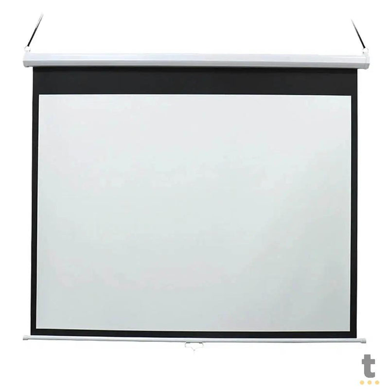 Tela De Projeção Retratil 97 Pols Multilaser AC351 1:1 (1.80 X 1.80m)