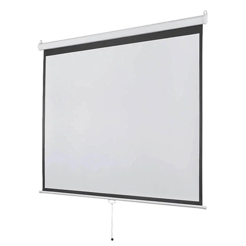 Tela De Projeção Retratil 97 Pols Multilaser AC351 1:1 (1.80 X 1.80m)