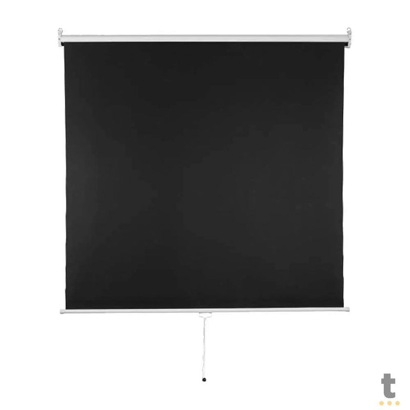 Tela De Projeção Retratil 97 Pols Multilaser AC351 1:1 (1.80 X 1.80m)