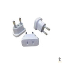 Tomada Adaptador de Viagem Padrão Universal P/ Padrão BR 2 Pinos