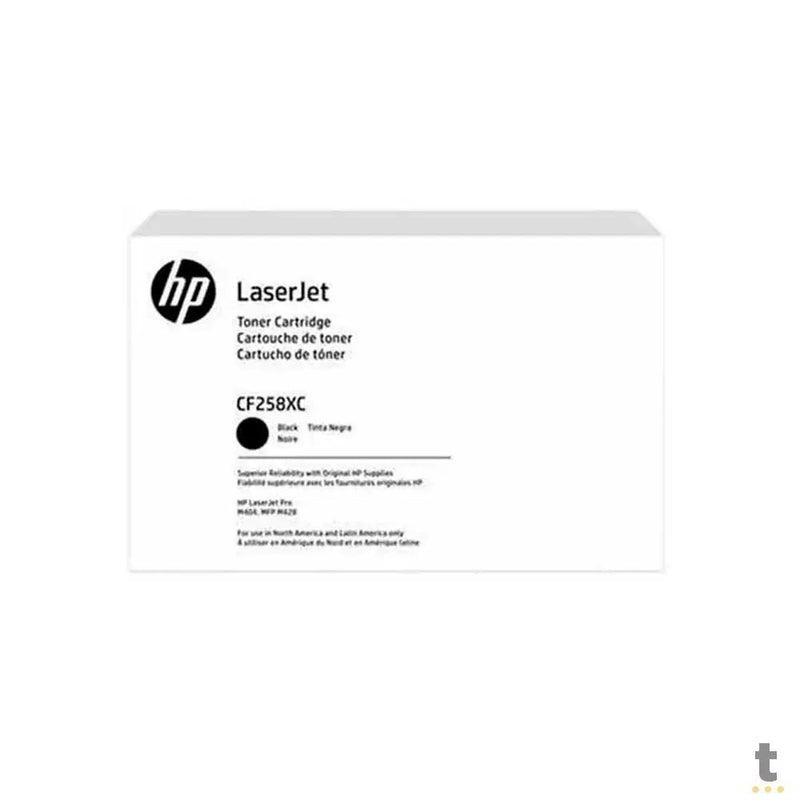Toner HP CF258XZ Preto - P/ M305 M404 M428