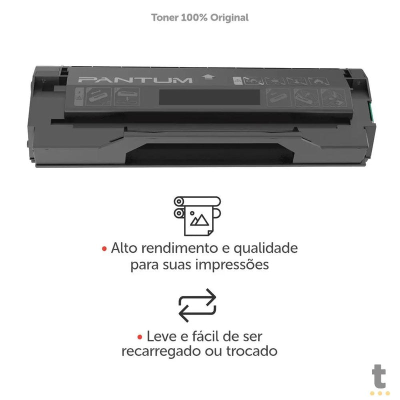 Toner Pantum Preto PD-219 P/ P2509W M6559NW