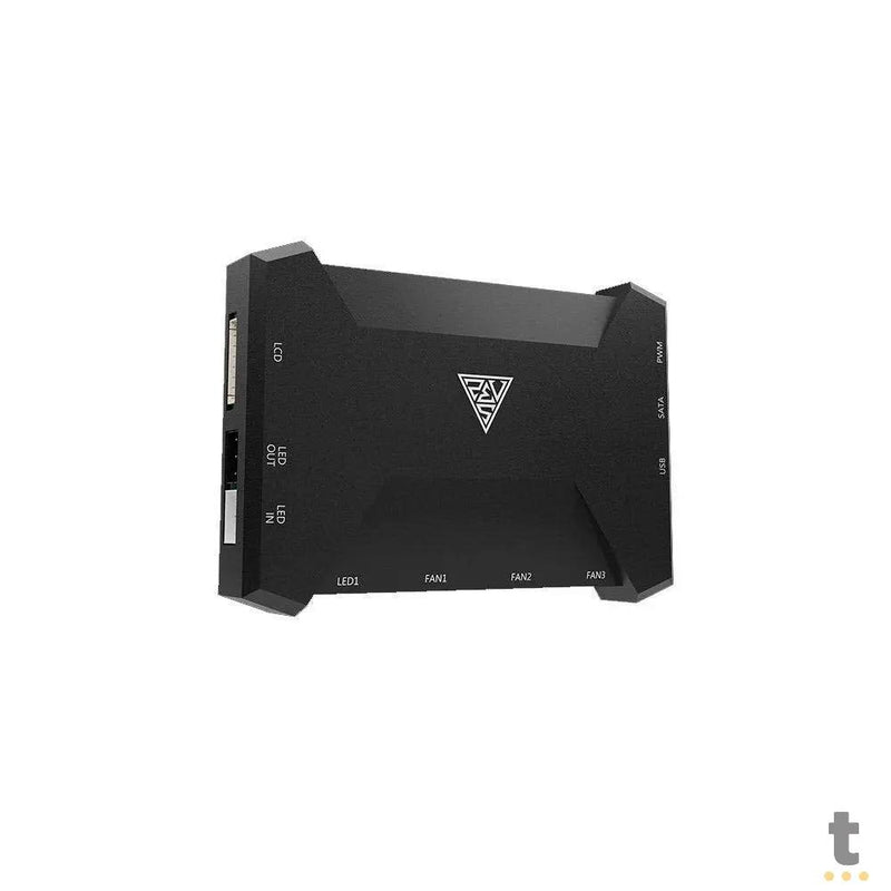 Water Cooler 3 Fans Gamdias Chione ARGB 360mm C/ Display LCD (Intel/AMD) - CHIONE P3-360U