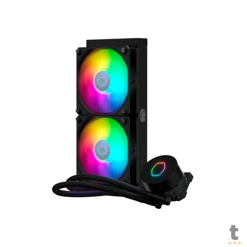 Water Cooler Dual Fan Cooler Master ML240L V2 RGB 240mm (Intel/AMD) - MLW-D24M-A18PA-R2