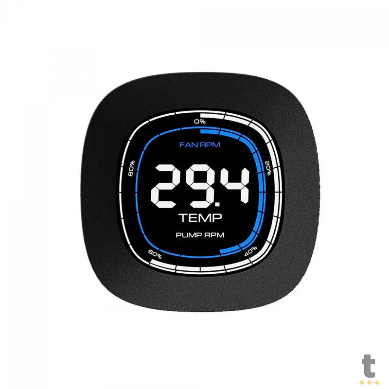 Water Cooler Dual Fan Gamdias Chione ARGB 240mm C/ Display LCD (Intel/AMD) - CHIONE M4-240