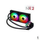 Water Cooler PCYes 2 Fans Nix 2 ARGB (Intel/AMD) Preto - PCYWCNIX240