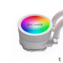 Water Cooler PCYes Sangue Frio 3 Triple Fan 360mm ARGB TDP 350W (Intel/AMD) Branco - ARGBSF3360WGBR