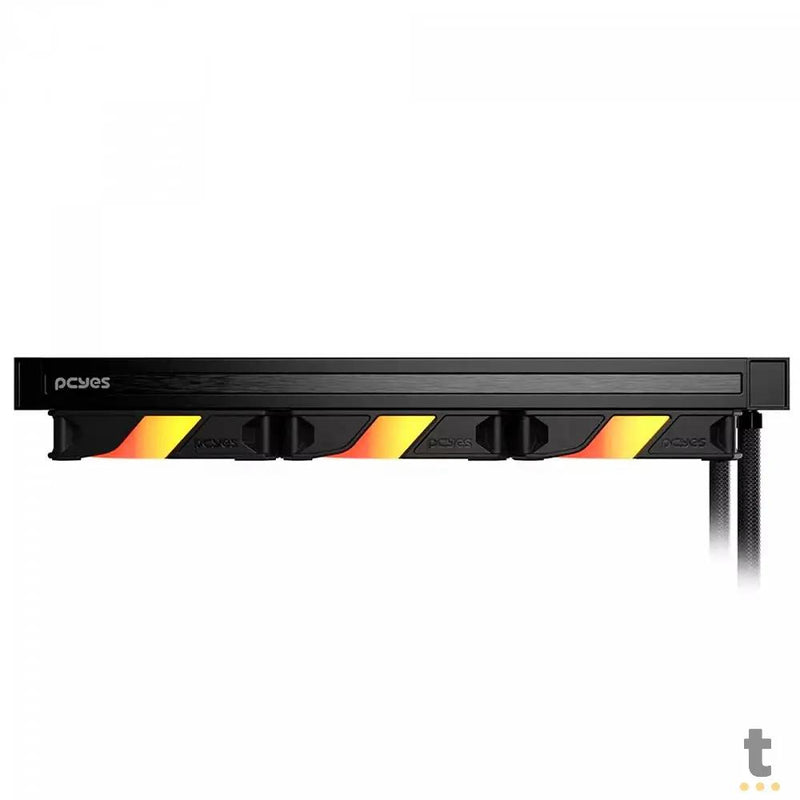 Water Cooler PCYes Sangue Frio 3 Triple Fan 360mm ARGB TDP 350W (Intel/AMD) Preto - ARGBSF3360BR