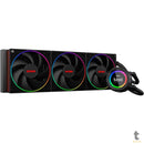 Water Cooler PCYes Vision 3 Fans 360mm Tela LCD 2,1'' (Intel/AMD) Black Vulcan - Vs360Bv