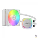 Water Cooler Single Fan Gamdias Aura ARGB 120mm (Intel/AMD) Branco - AURA GL 120 V2 WH