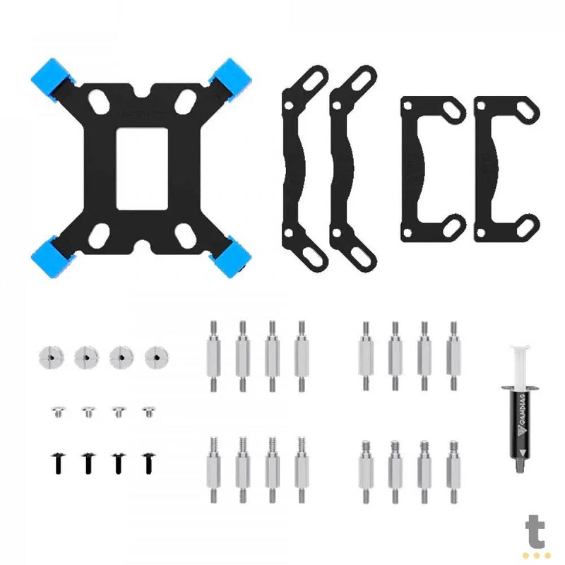 Water Cooler Single Fan Gamdias Aura ARGB 120mm (Intel/AMD) Preto - AURA GL 120 V2