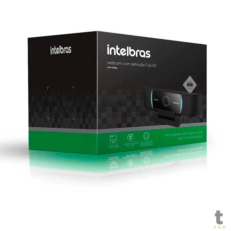 Webcam Conferencia USB Intelbras CAM-1080p com Microfone Full Hd - 4291080
