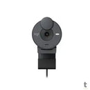 Webcam Logitech Brio 300 Full Hd 1080p USB-C 30fps C/ Microfone - 960-001413