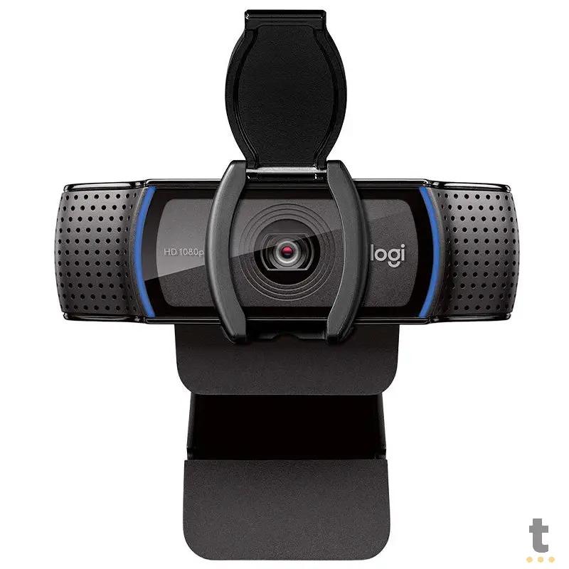 Webcam Logitech C920s Pro Full Hd 1080p 30fps Video Chamada Foco Automático - 960-001257