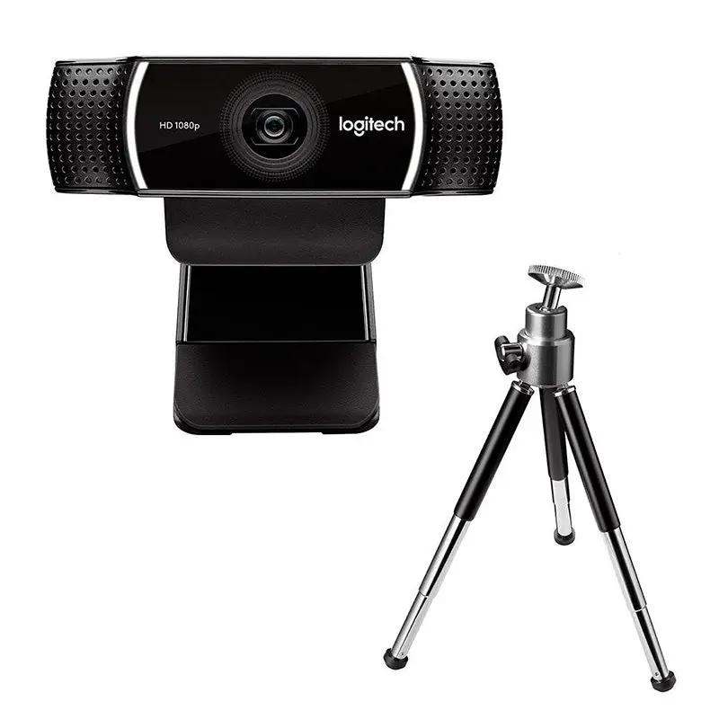Webcam Logitech C922 Pro Full Hd 1080p 60fps Video Chamada Foco Automático Campo De Visão 78 Graus 960-001087