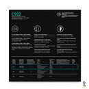 Webcam Logitech C922 Pro Full Hd 1080p 60fps Video Chamada Foco Automático Campo De Visão 78 Graus 960-001087